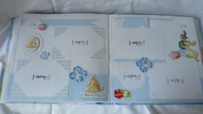 Альбом для Ванечки с Винни пухом.