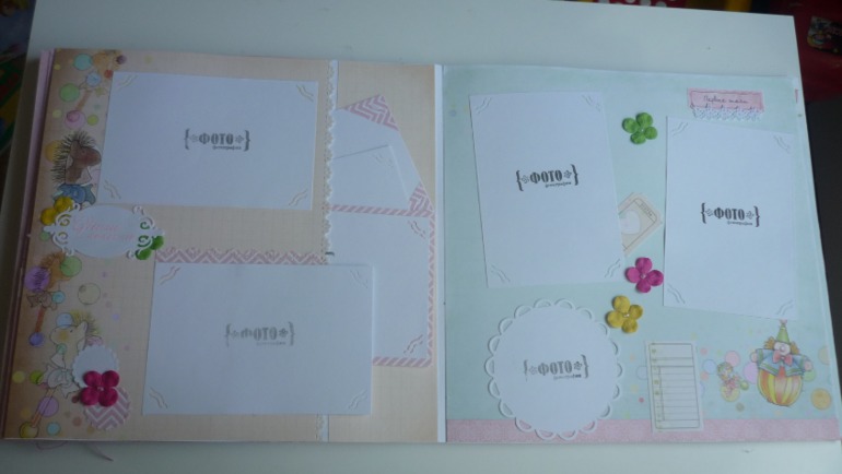 альбом для девочки 30*30