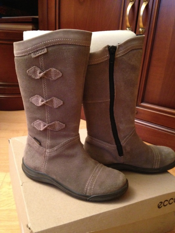 Сапоги ECCO Gore-Tex для девочки б/у, размер 31, 1500 руб., Москва