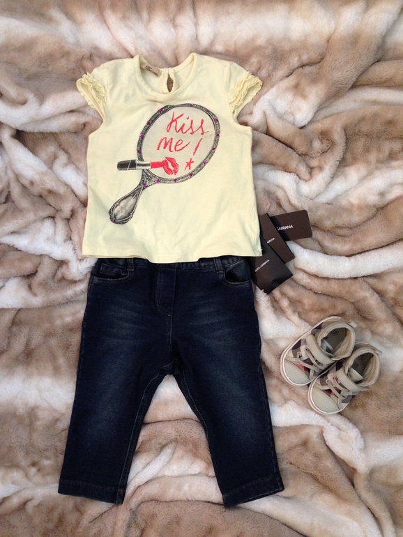 Брендовые вещи для девочки на 1-2 года