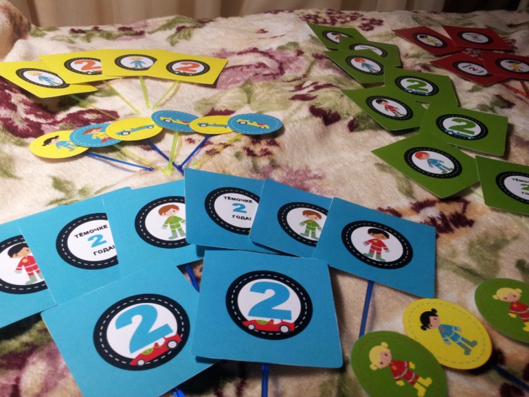 Украшалки для маленького любителя машинок)