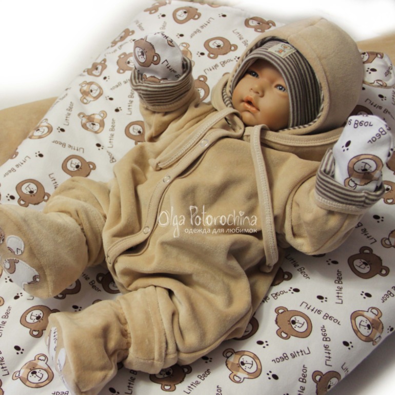 Мишутка в бежевом