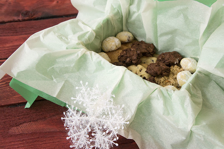 Новогодние коробочки с печеньем заказать можно уже сейчас с доставкой на: 22-26 декабря 2013г.!