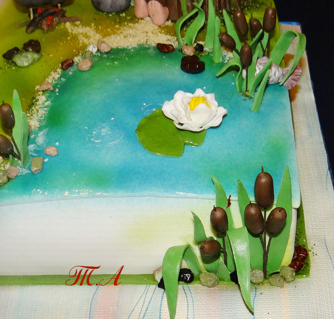 Торт"Юбилейная книга" 8кг