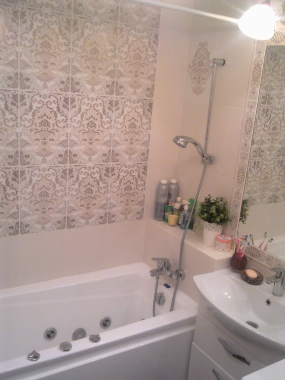 Вот и закончился ремонт ванной -делюсь, хвалюсь..