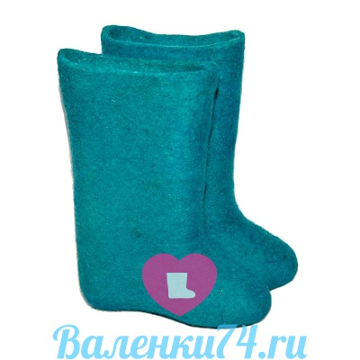 Теплые валенки-самокатки, ручная работа