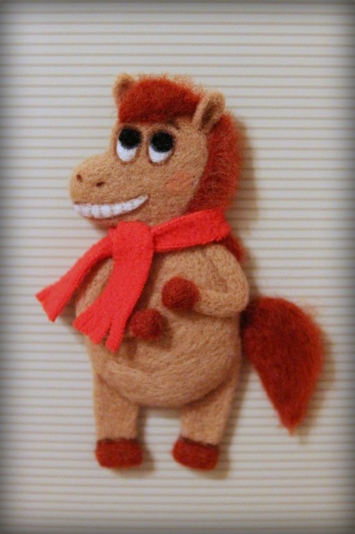 Лошадка - магнит на холодильник