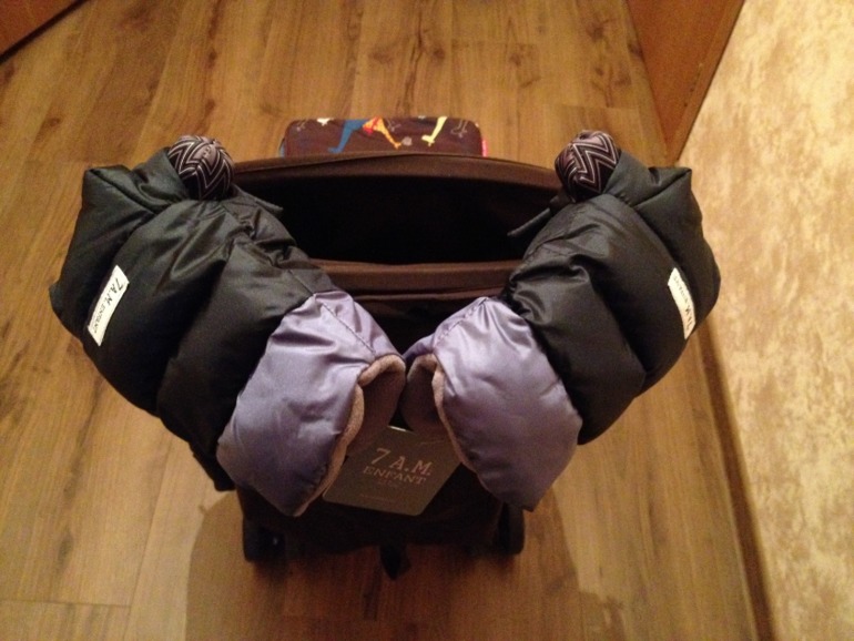 Муфта-варежки на Мак :)