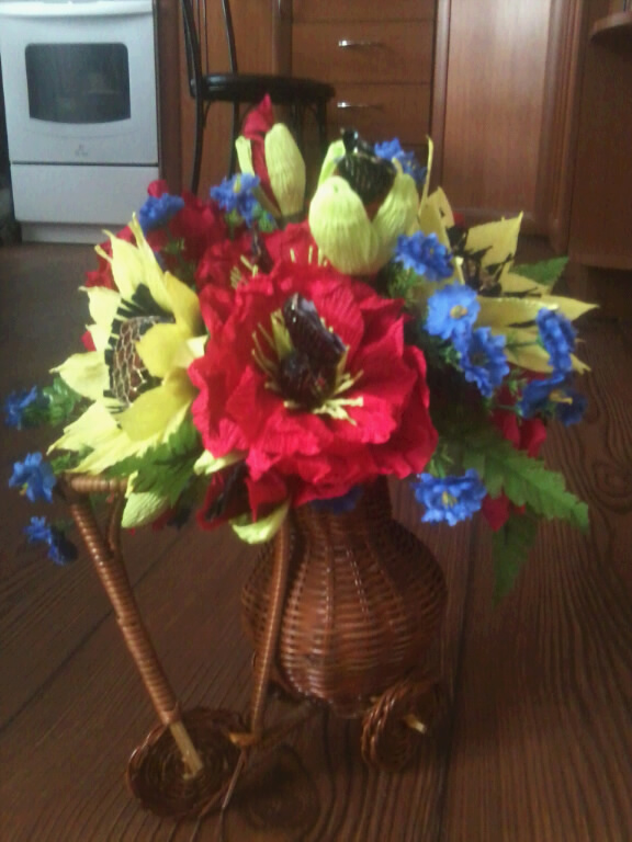 Букеты моей мамочки!