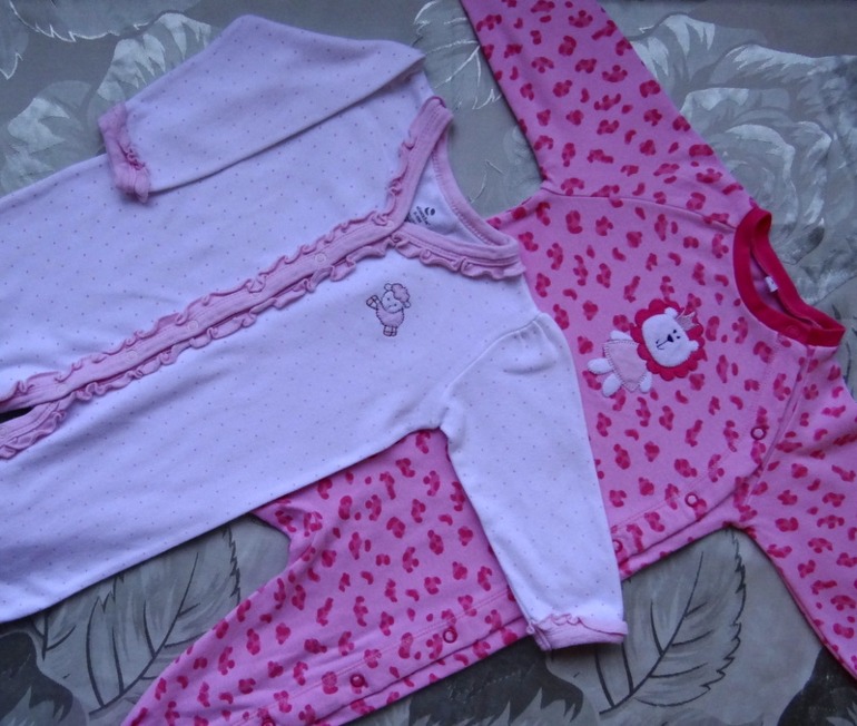Слипы на малышку б/у и новые на 6-9 мес (Mothercare, Next, George и др.)