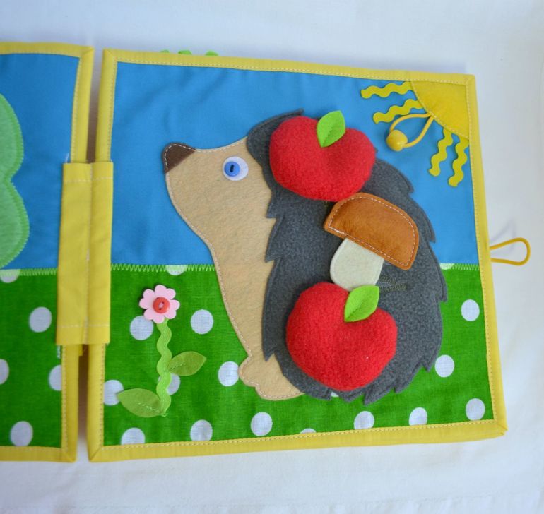 Именная развивающая книжечка)