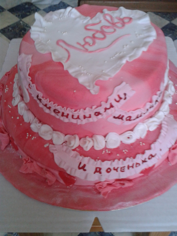 торт на именины