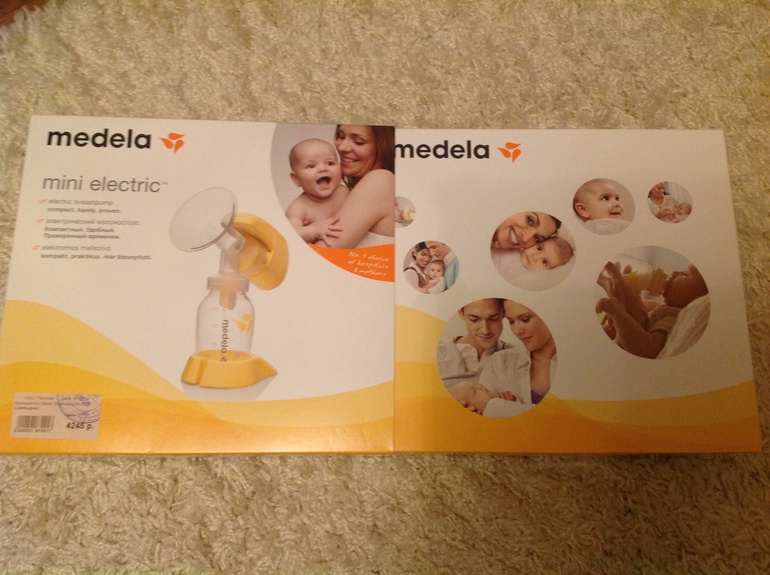 Новый электрический молокоотсос Medela