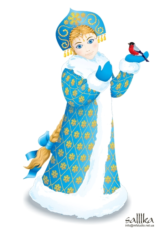 Ожидание нового года в волшебном лесу.