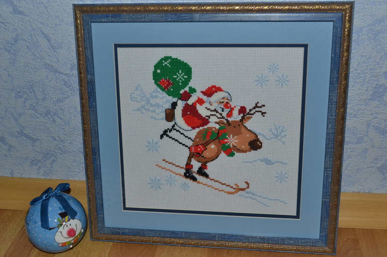 Главный герой нового года с северным оленем:)))