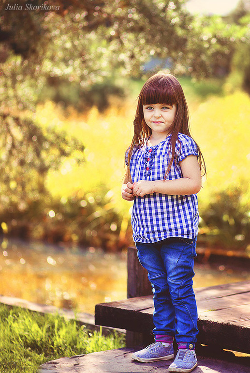 В Японском саду.