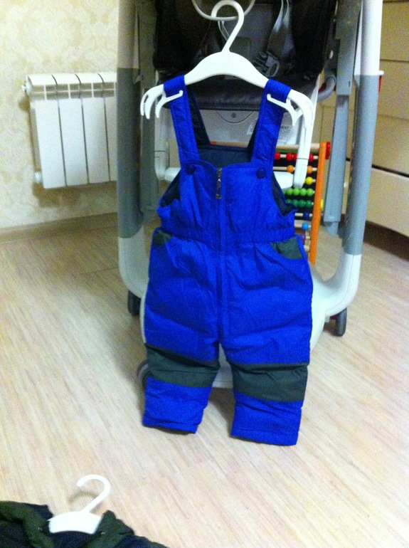 Зимний полукомбинезон moncler для мальчика