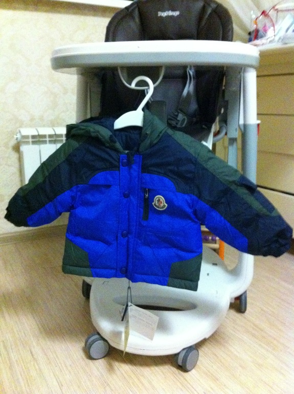 Зимний полукомбинезон moncler для мальчика