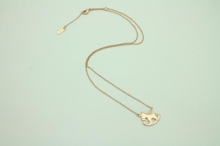 Цепи с кулонами (покрытие золото)символ года