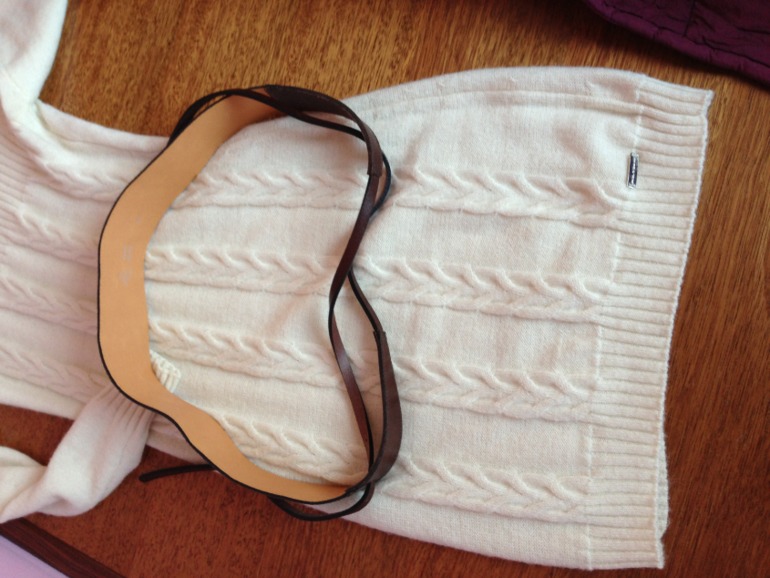 Вязаное платье Paul Shark