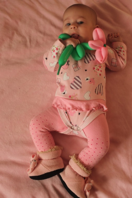 Моя маленькая балерина))Ритуле без недели 4 месяца))