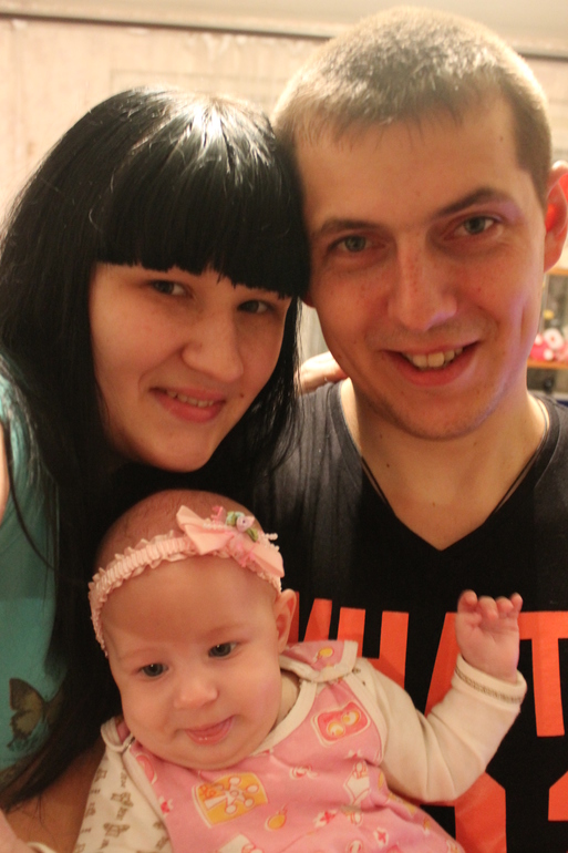 3 месяца назад в 13:05 наша семья стала полноценной ячейкой общества!Люблю вас мои родные!!!