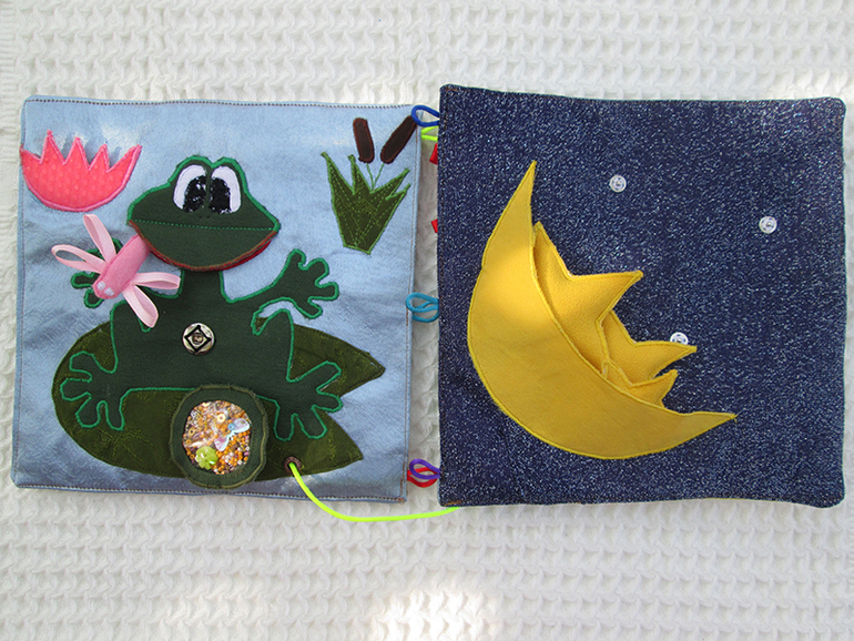 Развивающая книжка для дочи