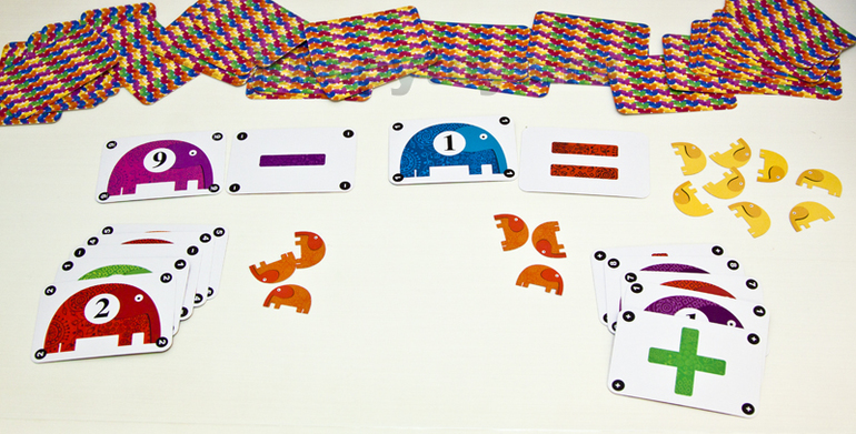 Настольные игры. Minus-Plus от Djeco