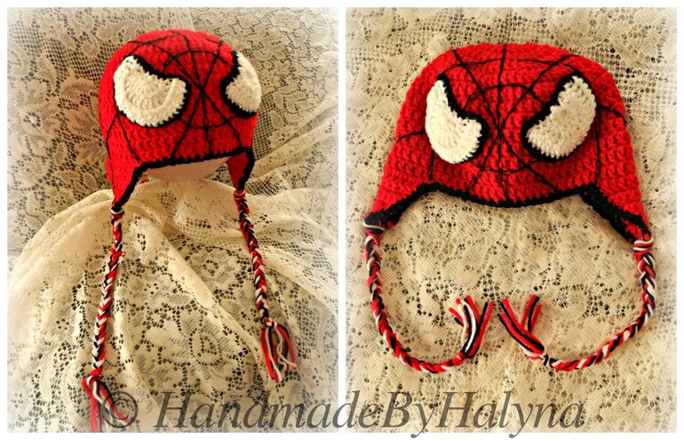 Шапка Спайдермен