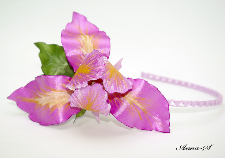 Ободок " Ирис "