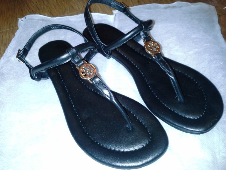 Босоножки Tory Burch. Новые, черные р.37
