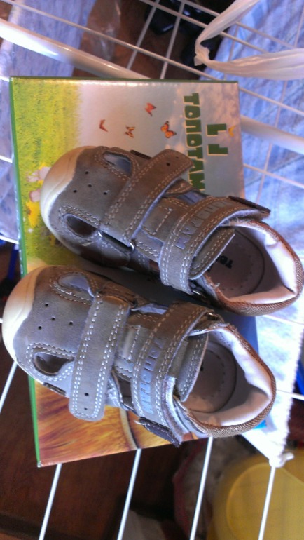 Сандалики Топотам р.21 б/у 500р. Состояние хорошее