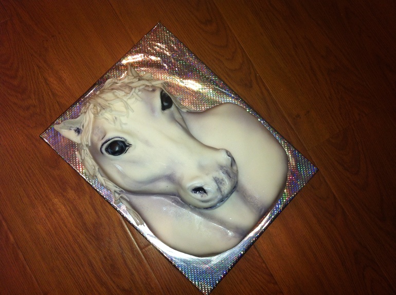 Торт лошадь 2Д