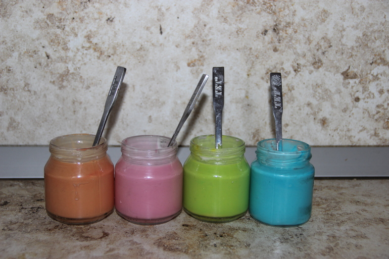 Первый опыт художника)))