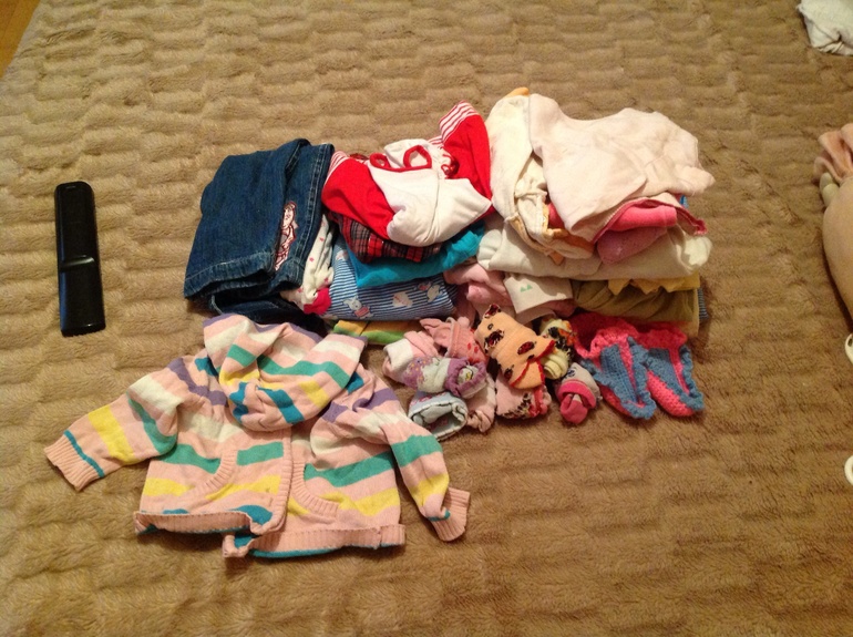 Отдам даром детские вещи 68,74,80.метро Речной вокзал