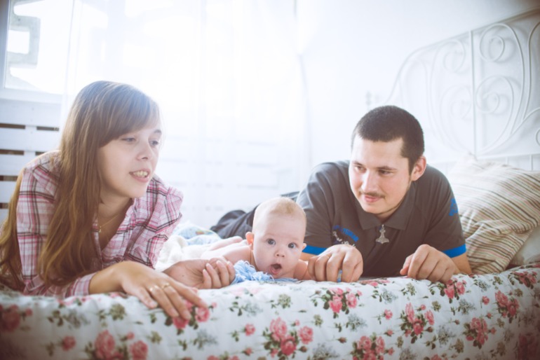 наша фотосессия в 4 месяца