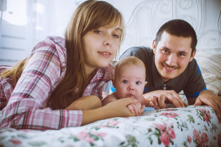 наша фотосессия в 4 месяца