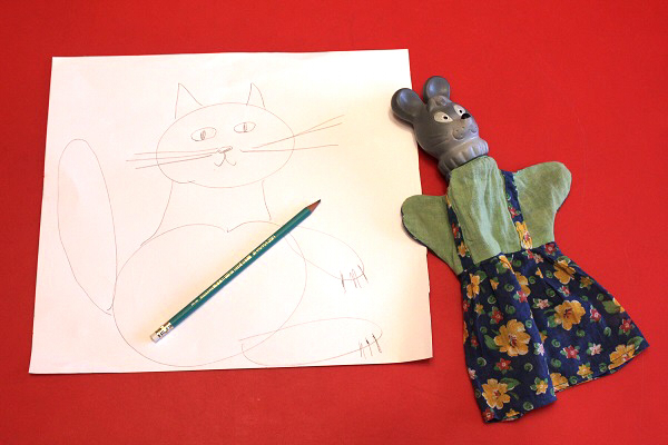 Занятие по сказке Сутеева Мышонок и карандаш.