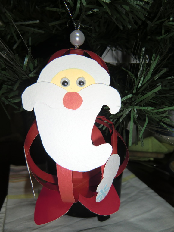 Объёмные поделки из бумаги (можно и на ёлочку повесить) (плюс шаблоны)