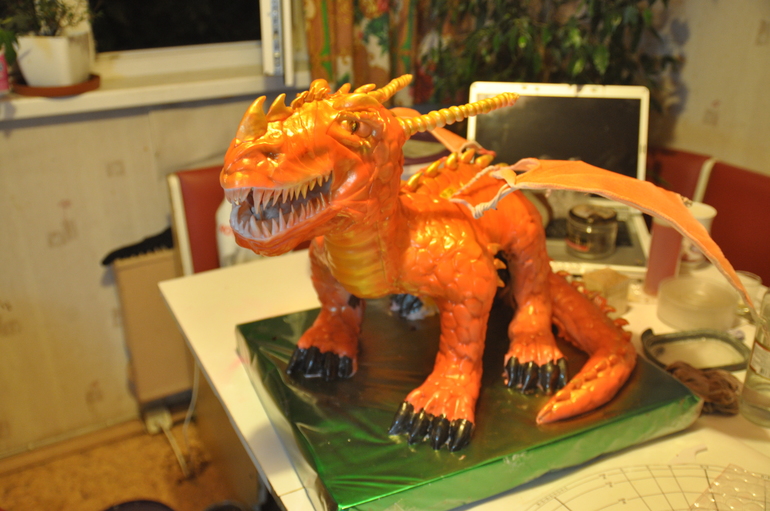 МК торт дракон