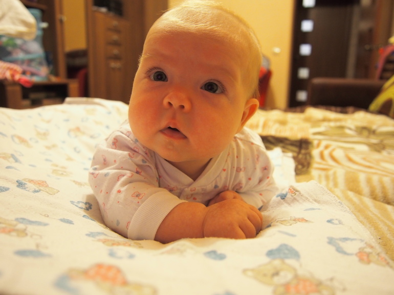 1,2,3... Или на кого похожа наша доча?