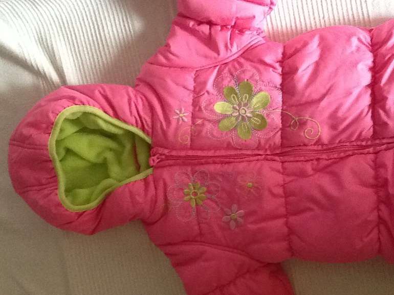 Розовый американский комбинезон для девочки, размер 3Т.