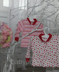 Кофточка на кнопках(комплект из двух кофточек)