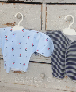 Распашонка на кнопках (комплект 2 шт)