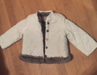 Стеганая куртка Burberry оригинал 86см-92см