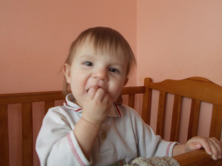 Сладкий мой щекастик)))
