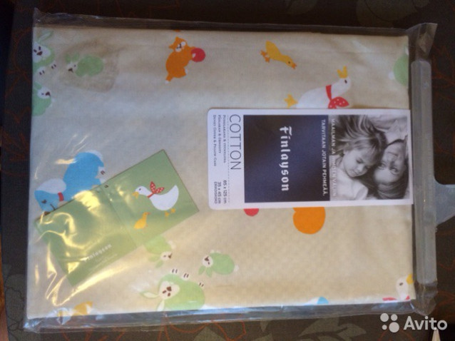 Новый комплект детского постельного белья