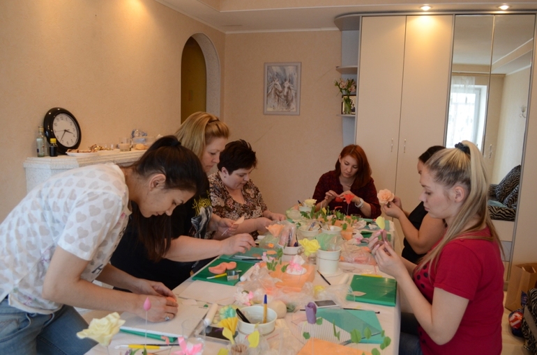 Отчёт с курсов сахарной флористики, преподаватель Жанна Рябкова!
