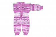 Теплый комбинезон для девочек