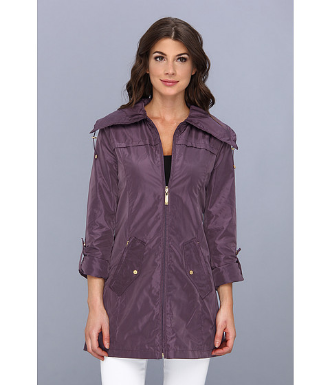 Европейская одежда! Женский плащ-дождевик Ellen Tracy Zip Front Swing Packable Rain Coat 3500р (цена до распродажи 198долл)